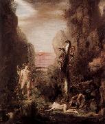 Gustave Moreau Herkules und die Lernaische Hydra oil